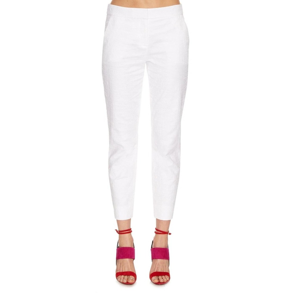 NWT Diane Von Furstenberg Gennifer Two White Pants
